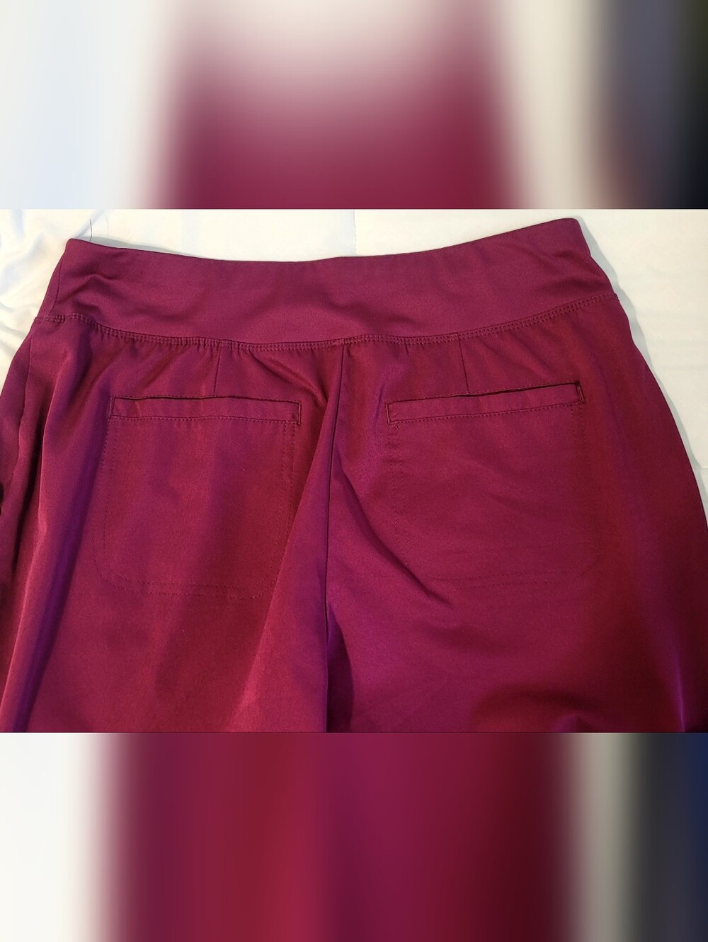 Beyond Scrubs, Burgundy, Faith Top, Serena Bottom- Harmony Collection, Small - Picture 13 of 16